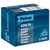 Grapas Mod. 530/12 De Petrus 