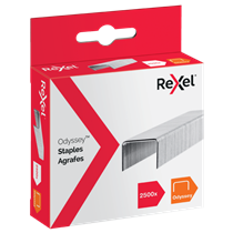 Caja De 2500 Grapas Rexel Odyssey Galvanizadas 