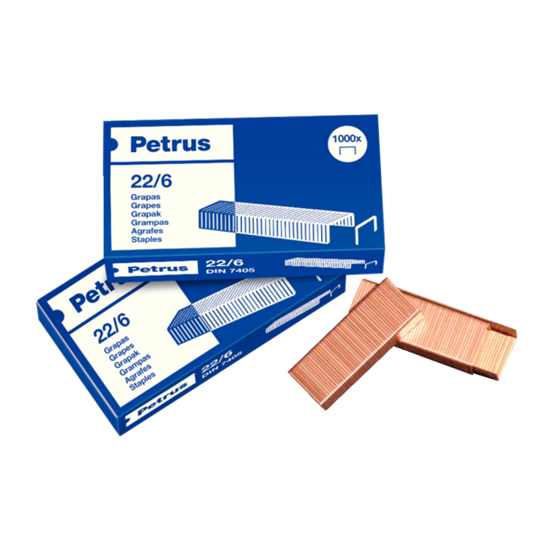 Grapas Mod. 22/6 De Petrus 