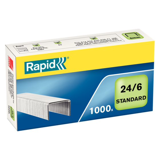 Grapas Estándares Rapid 24/6 