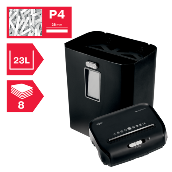 Destructora De Papel De Corte En Partículas Rexel Promax Rex823