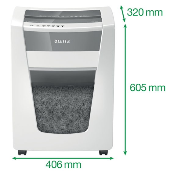 Destructora De Papel Office Pro P6+ Leitz Iq