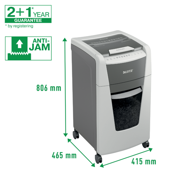 Destructora Automática Para Oficina Leitz Iq 300 Autofeed P5