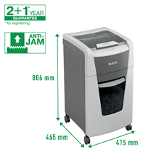 Destructora Automática Para Oficina Leitz Iq 300 Autofeed P5