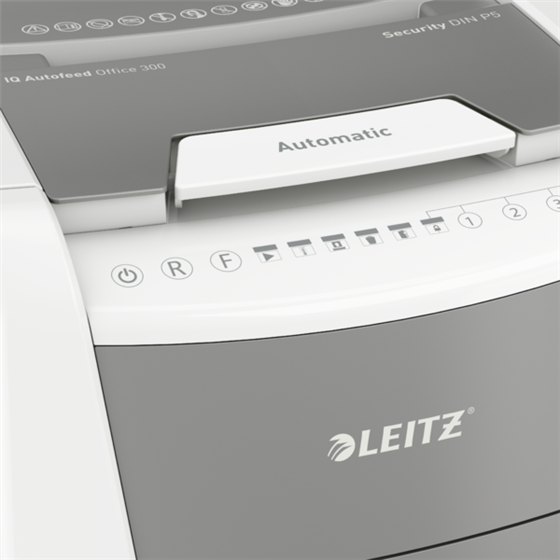 Destructora Automática Para Oficina Leitz Iq 300 Autofeed P5