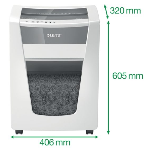 Destructora De Papel Office Pro P4 Leitz Iq