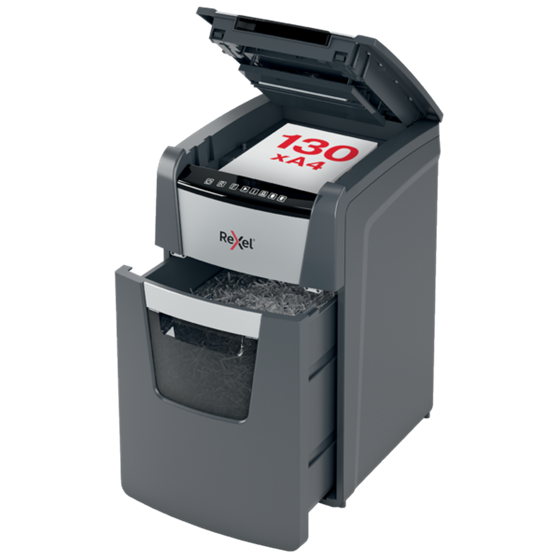 Destructora Automática Rexel Optimum Autofeed 130X De Corte En Partículas