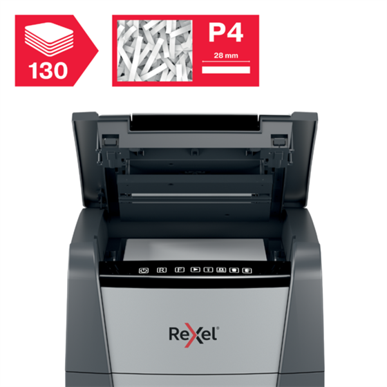 Destructora Automática Rexel Optimum Autofeed 130X De Corte En Partículas