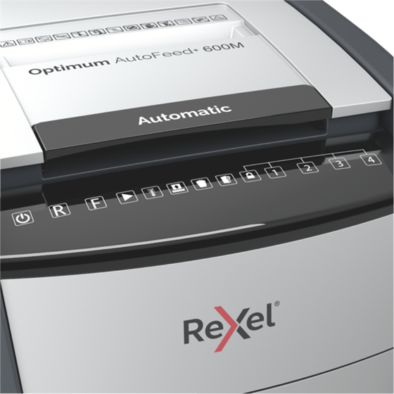 Destructora Automática Rexel Optimum Autofeed 600M De Microcorte