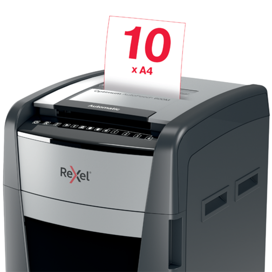 Destructora Automática Rexel Optimum Autofeed 600M De Microcorte