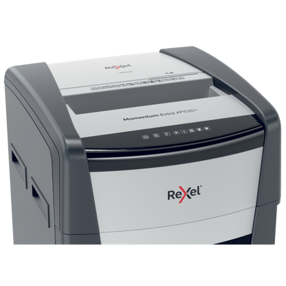 Rexel Momentum Extra Xp520+ Destructora De Papel De Micro Corte Sin Atascos