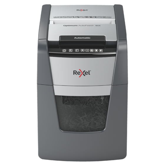 Destructora Automática Rexel Optimum Autofeed 90X De Corte En Partículas