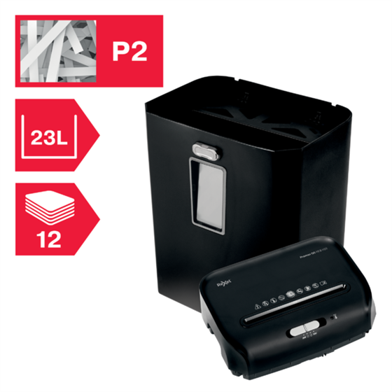 Destructora De Papel De Corte En Tiras Rexel Promax Res1123