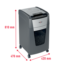 Destructora Automática Rexel Optimum Autofeed 225X De Corte En Partículas