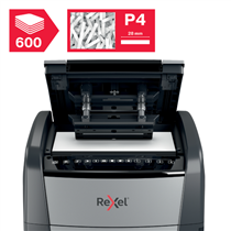 Destructora Automática Rexel Optimum Autofeed 600X De Corte En Partículas