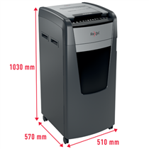 Destructora Automática Rexel Optimum Autofeed 600X De Corte En Partículas
