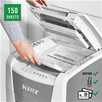 Destructora Automática Para Oficina Leitz Iq 150 Autofeed P4