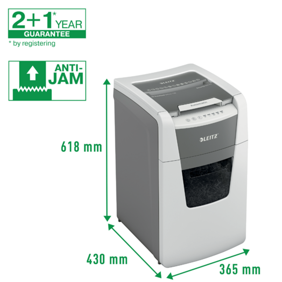 Destructora Automática Para Oficina Leitz Iq 150 Autofeed P4