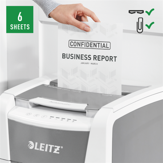 Destructora Automática Para Oficina Leitz Iq 150 Autofeed P5