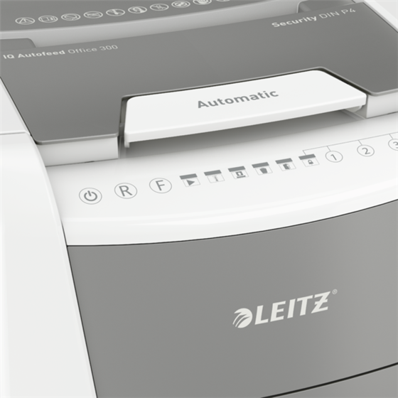 Destructora Automática Para Oficina Leitz Iq 300 Autofeed P4