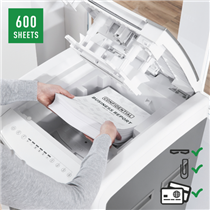 Destructora Automática Para Oficina Leitz Iq 600 Pro Autofeed P5