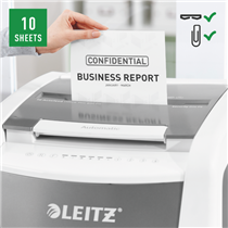 Destructora Automática Para Oficina Leitz Iq 600 Pro Autofeed P5