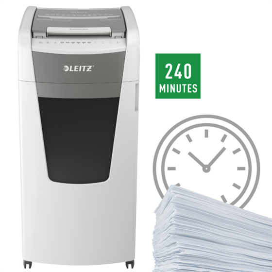 Destructora Automática Para Oficina Leitz Iq 600 Pro Autofeed P5