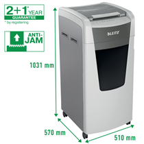 Destructora Automática Para Oficina Leitz Iq 600 Pro Autofeed P5