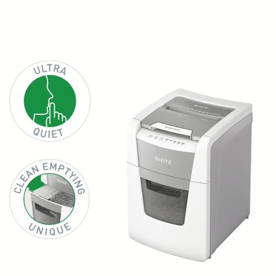 Destructora Automática Para Pequeña Oficina Leitz Iq 100 Autofeed P4