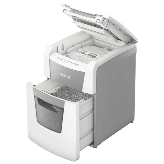 Destructora Automática Para Pequeña Oficina Leitz Iq 100 Autofeed P4
