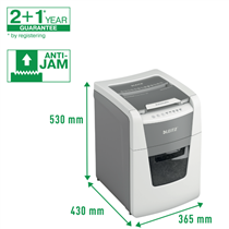 Destructora Automática Para Pequeña Oficina Leitz Iq 100 Autofeed P4