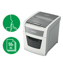 Destructora Automática Para Pequeña Oficina Leitz Iq Autofeed 50X P4