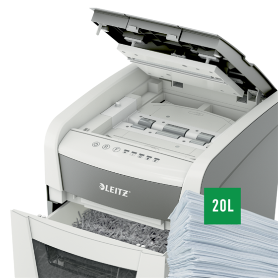Destructora Automática Para Pequeña Oficina Leitz Iq Autofeed 50X P4