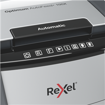 Destructora Automática Rexel Optimum Autofeed 100X De Corte En Partículas