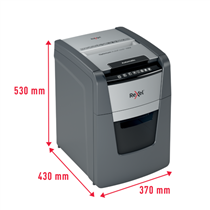 Destructora Automática Rexel Optimum Autofeed 100X De Corte En Partículas