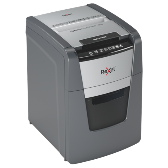 Destructora Automática Rexel Optimum Autofeed 100X De Corte En Partículas