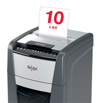 Destructora Automática Rexel Optimum Autofeed 300X De Corte En Partículas