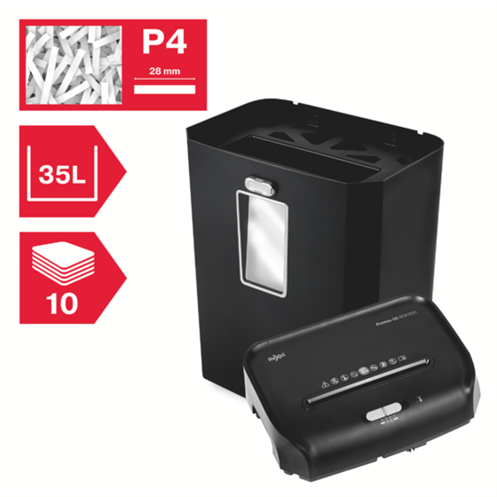 Destructora De Papel De Corte En Partículas Rexel Promax Rsx1035