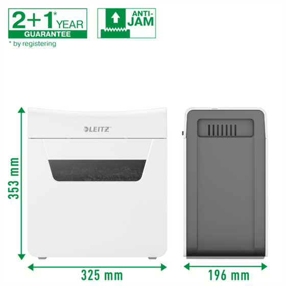Destructora De Papel Leitz Iq Protect Premium 3M