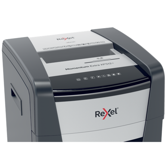 Rexel Momentum Extra Xp512+ Destructora De Papel De Micro Corte Sin Atascos