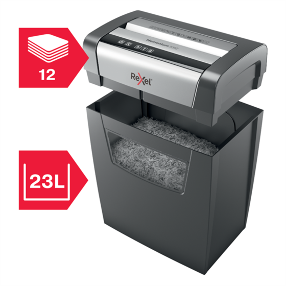 Destructora De Papel Rexel Momentum X312