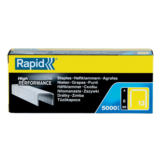 Grapas Finas 8 mm. Nº 13 Caja x5000