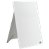 Atril De Sobremesa De Pizarra De Cristal Con Superficie De Borrado En Seco Nobo De 216X297 Mm Blanco Brillante