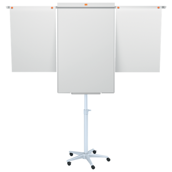 Atril Móvil Nano Clean™ Classic De Nobo Con Brazos Extensibles Blanco