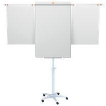 Atril Móvil Nano Clean™ Classic De Nobo Con Brazos Extensibles Blanco