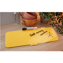 Bloc De Notas De Sobremesa De Cristal Leitz Cosy Amarillo Cálido