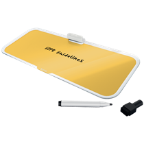Bloc De Notas De Sobremesa De Cristal Leitz Cosy Amarillo Cálido