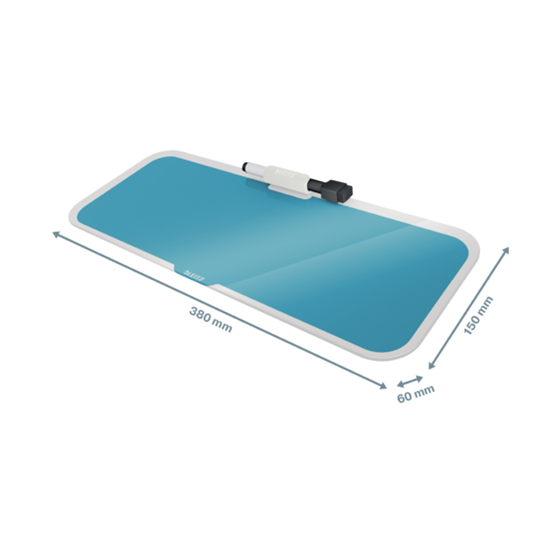 Bloc De Notas De Sobremesa De Cristal Leitz Cosy Azul Calma
