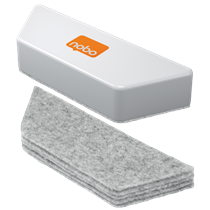 Borrador Magnético Para Pizarra Blanca Nobo Blanco