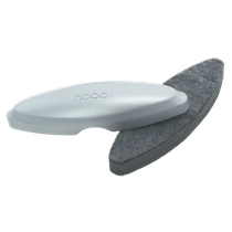 Borrador Para Pizarra Blanca De Cristal Nobo Plata
